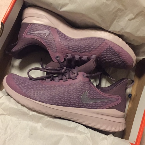 Nike Violet Dust Renew Rival Running Shoes - Picture 3 of 8